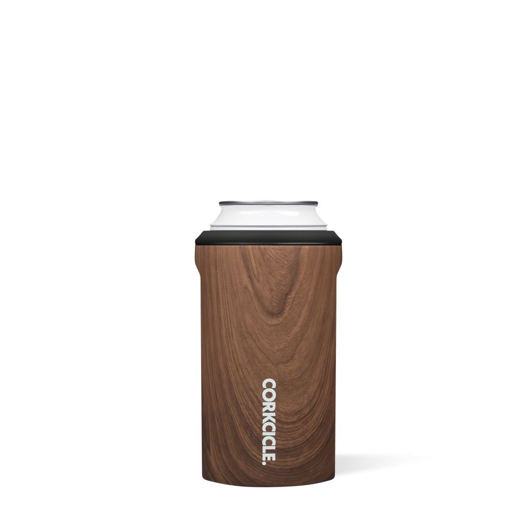 Walnut Wood Corkcicle Can Cooler Classic | NDISE-8461